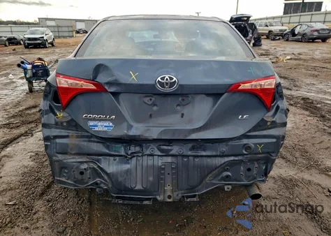 2019 Toyota Corolla L из США, поврежденный, VIN 2T1BURHE4KC177872